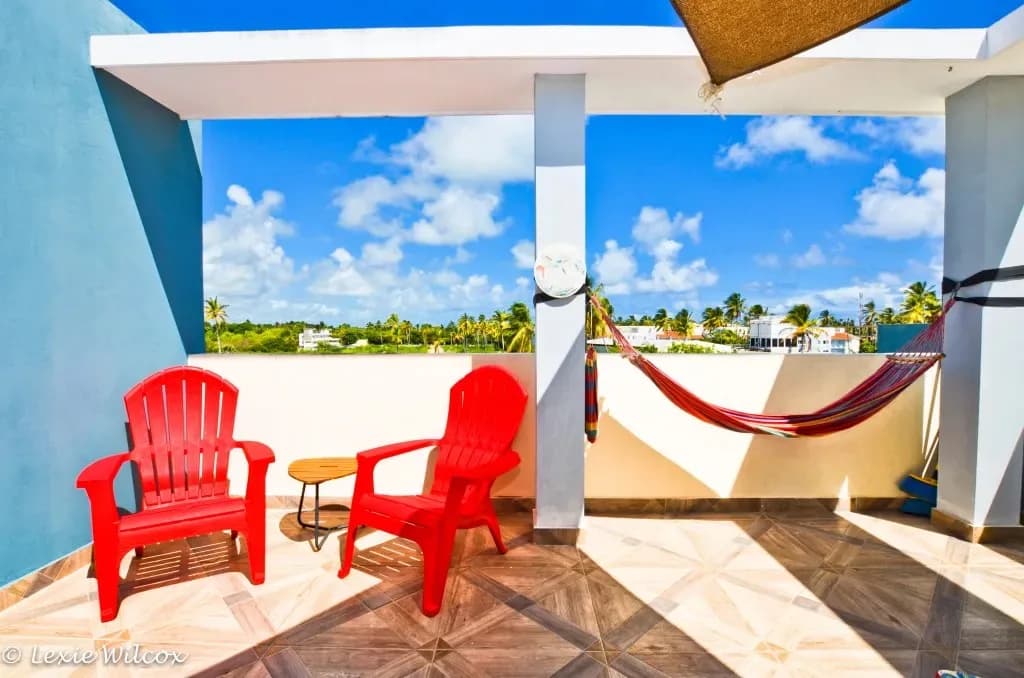 Apartment interior at Eden Caribe