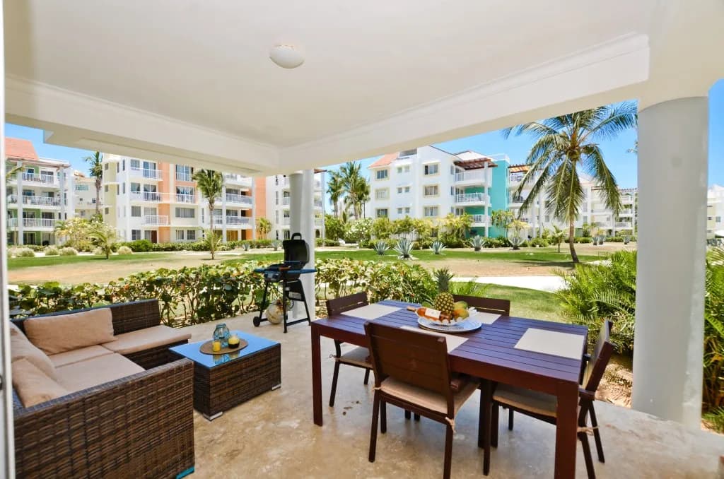 Open plan living at Playa Turquesa